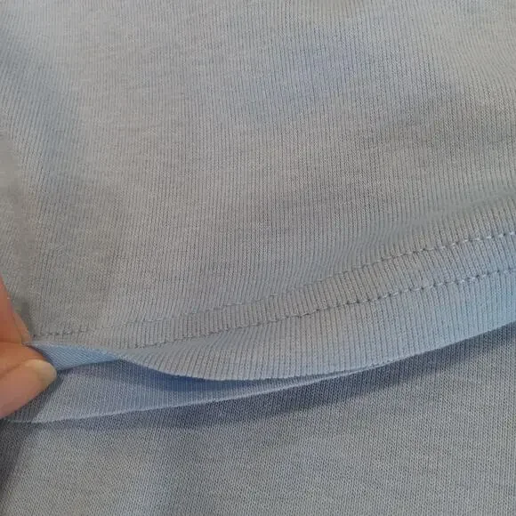 Dokotoo Oversized SOFT Crop Top Boxy Dolman Relaxed Fit Women’s Sz L NWT Beachy - Picture 8 of 9